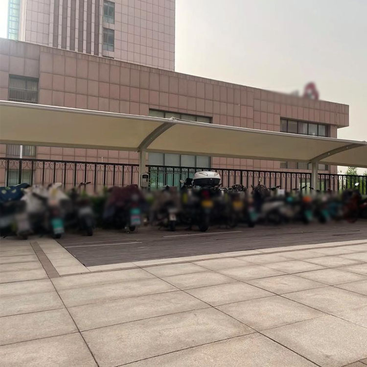 博尔塔拉膜结构电动车棚