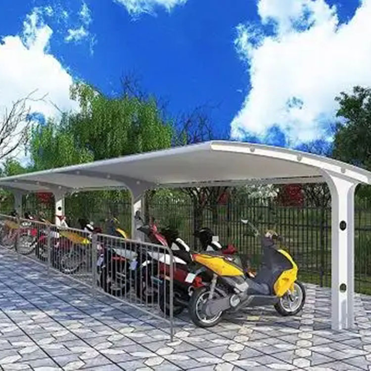 博尔塔拉膜结构电动车棚